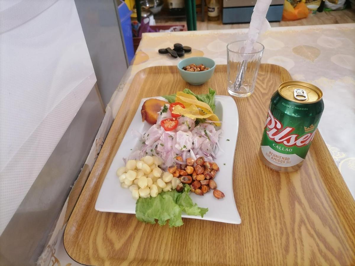 Hospedaje Restaurante El Hombre 奇卡马港 外观 照片